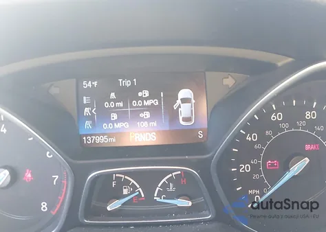 2018 Ford Focus Se из США, поврежденный, VIN 1FADP3FE1JL203647